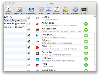 Immagine 0 per Glims for Safari