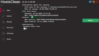 Image 0 pour HostsClean