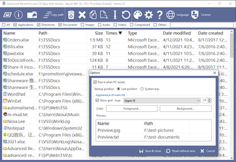 Immagine 0 per Advanced Recent Access