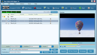 Image 0 for Free CUDA DVD Ripper