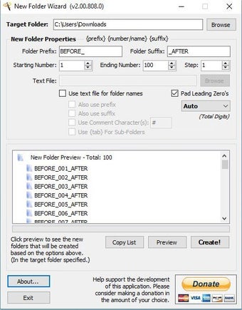 Imagen 0 para New Folder Wizard