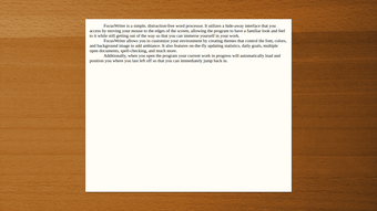 Image 0 for FocusWriter