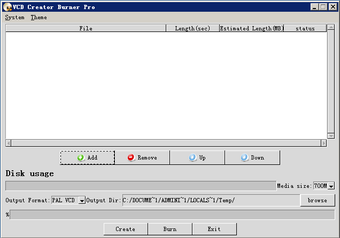 Immagine 0 per VCD Creator Burner Pro