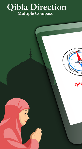 Bild 0 für Find Qibla Compass for Na…