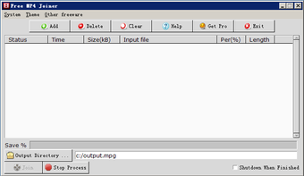 Free MP4 joiner的第0张图片