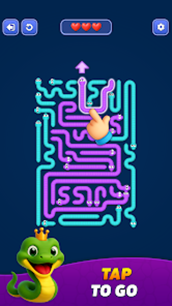 Bild 0 für Snake Go 3D: Puzzle Escap…