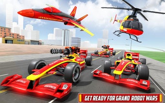 Helicopter Robot Car Game