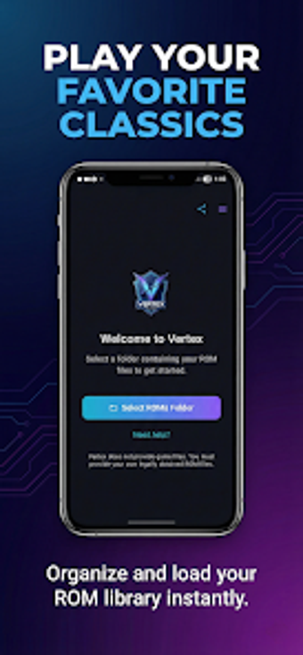Bild 0 für Vertex: Retro Game Emulat…