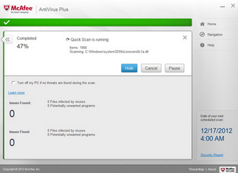 McAfee AntiVirus Plus的第3张图片