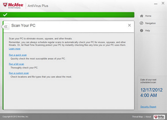 McAfee AntiVirus Plus的第2张图片