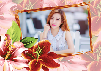 Immagine 0 per Blossom Flower Photo Fram…
