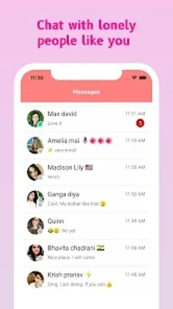 Image 0 pour Lonely - Chat with Strang…