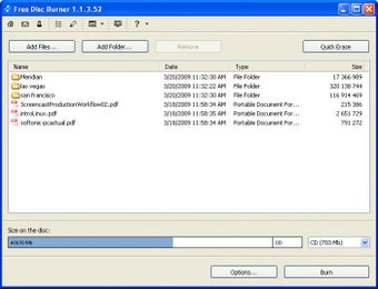Free Disc Burner的第1张图片
