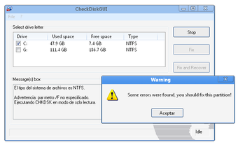 Bild 1 für CheckDiskGUI