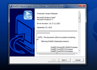 graphics driver for windows 7 core 2 duo