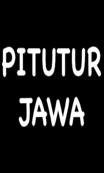 Pitutur Jawa