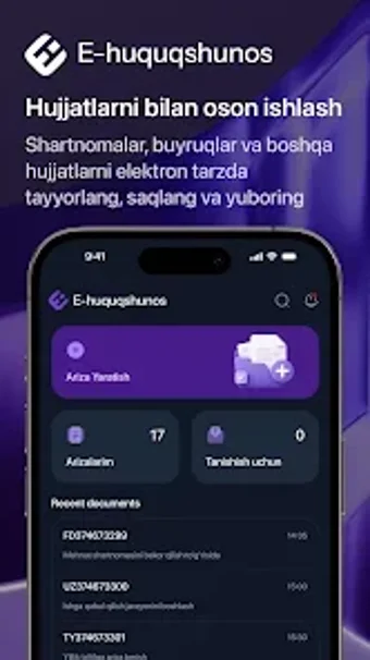 Bild 0 für E-huquqshunos