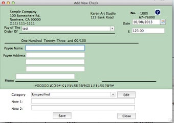 Imagen 6 para ezCheckPrinting for Mac O…