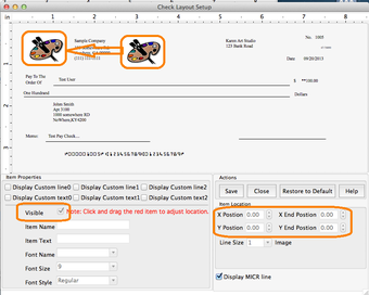 Image 3 for ezCheckPrinting for Mac O…