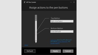 HP Pen Control