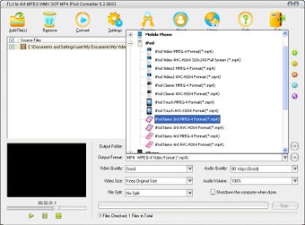 Image 1 pour FLV to AVI MPEG WMV 3GP M…