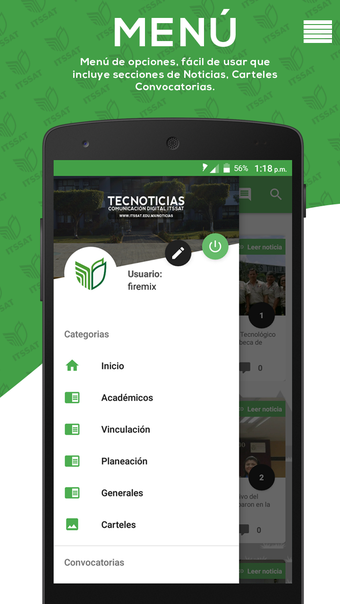 Obraz 0 dla Tecnoticias - ITSSAT App
