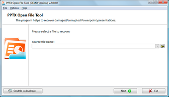 Obraz 0 dla PPTX Open File Tool