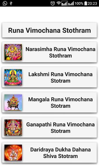 Runa Vimochana Stothram