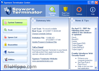 Obraz 1 dla Spyware Terminator