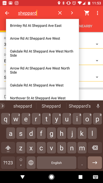 Image 0 for TTC Toronto Bus Tracker -…