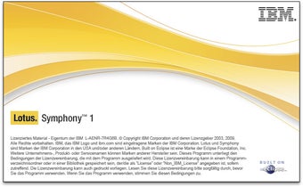 Image 0 for IBM Lotus Symphony