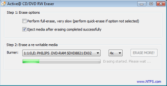 Obraz 0 dla Active@ DVD Eraser