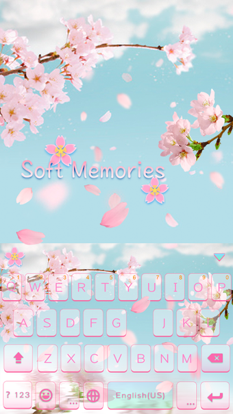 Softmemories Keyboard Theme