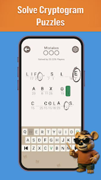 Bild 0 für CodeWords: Cryptogram Puz…