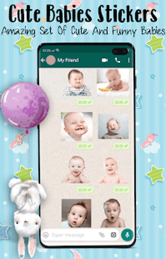 Obraz 0 dla Babies Stickers for Whats…