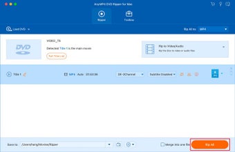 Image 1 pour AnyMP4 DVD Ripper