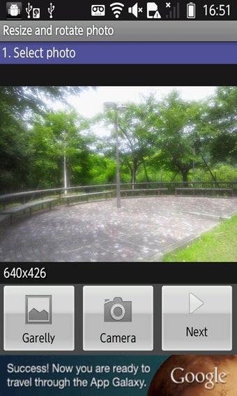 Immagine 0 per Resize and rotate photo