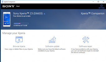 Image 3 for Xperia Companion