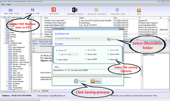 ATS For NSF to PST Converter