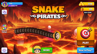 Obraz 0 dla Snake Pirate io : Slither…