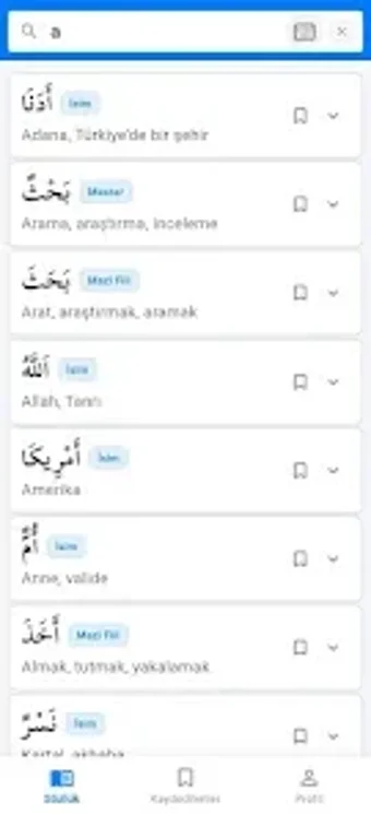 Bild 0 für Kavaid Arapça Türkçe Sözl…