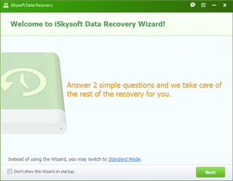 Obraz 2 dla iSkysoft Data Recovery