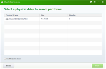 iSkysoft Data Recovery for Windows