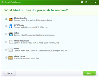 Image 8 for iSkysoft Data Recovery