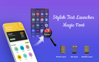 Immagine 0 per Stylish Text Launcher : M…