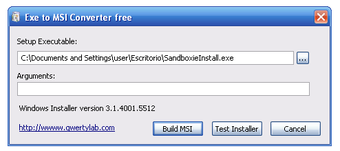 Exe to Msi Converter