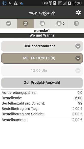 Image 0 for menue@web App
