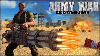 Bild 0 für Army War Shoot Fire :Guns…