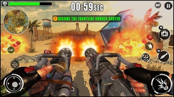Bild 6 für Army War Shoot Fire :Guns…