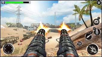Bild 5 für Army War Shoot Fire :Guns…